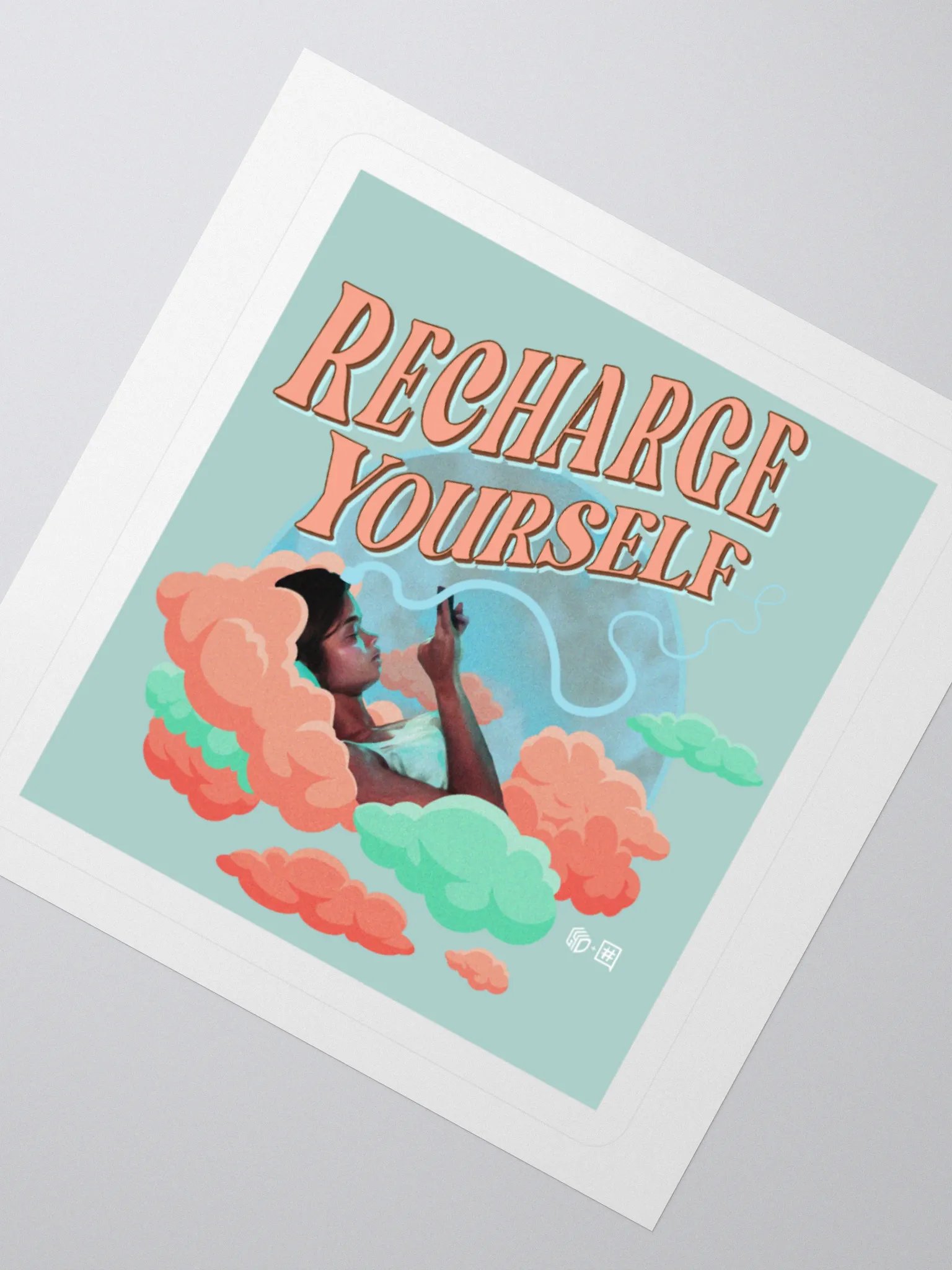Recharge Yourself Sticker product image (6)