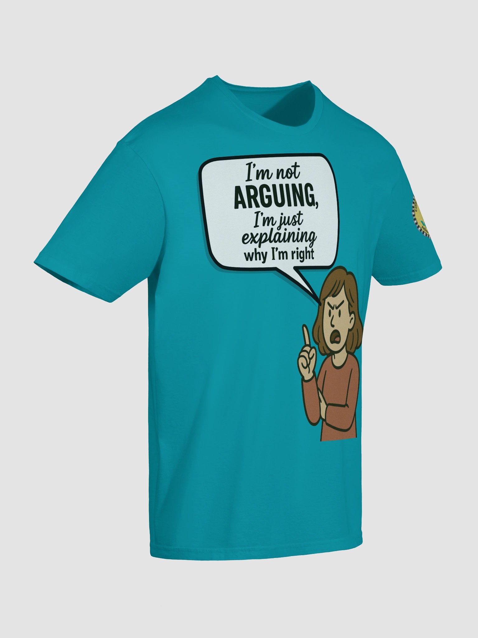 I'm not Arguing (Female) Gildan Unisex Softstyle T-Shirt Light Colors product image (10)