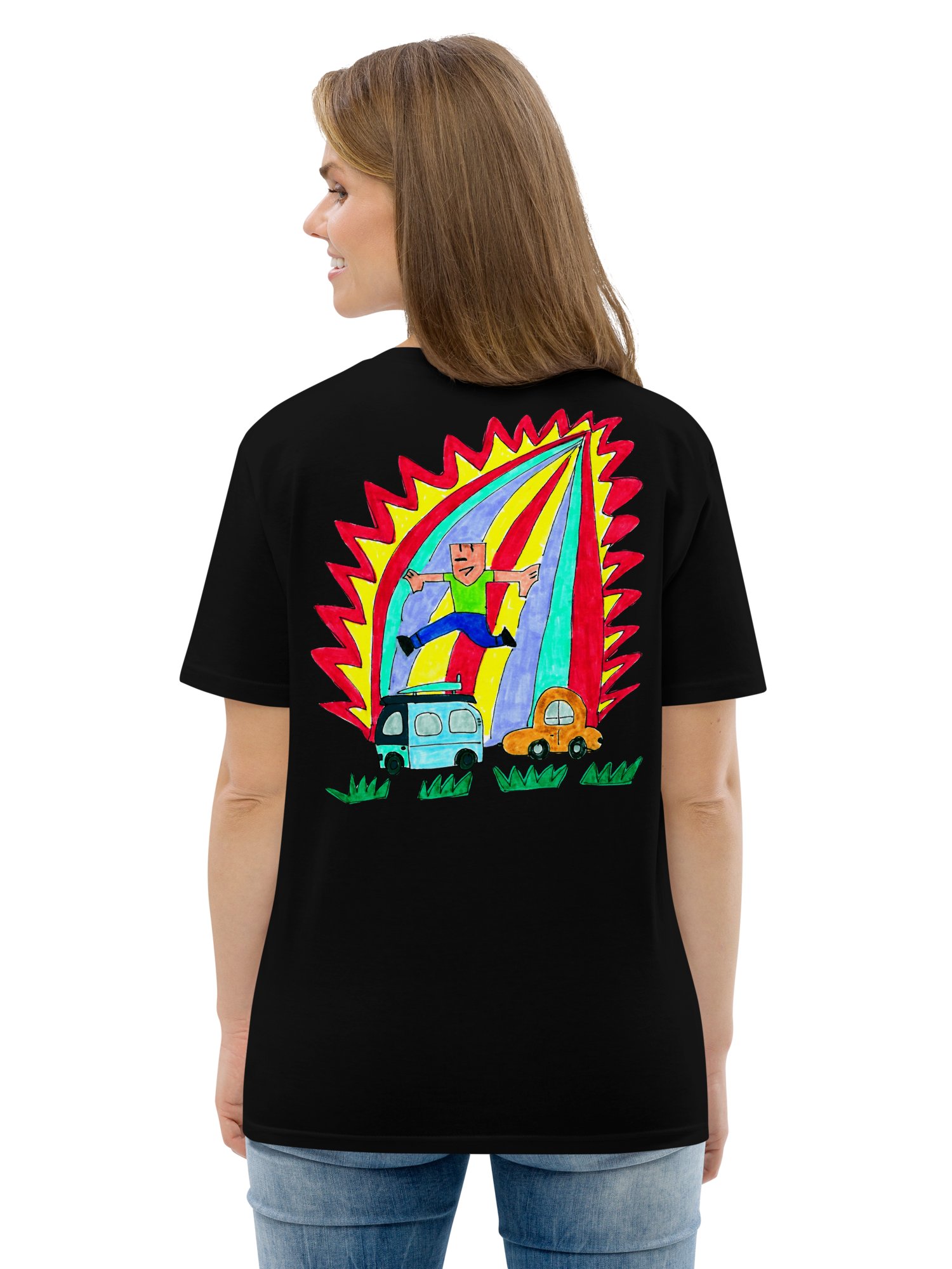 Rays of Freedom Unisex Organic Tee product image (6)