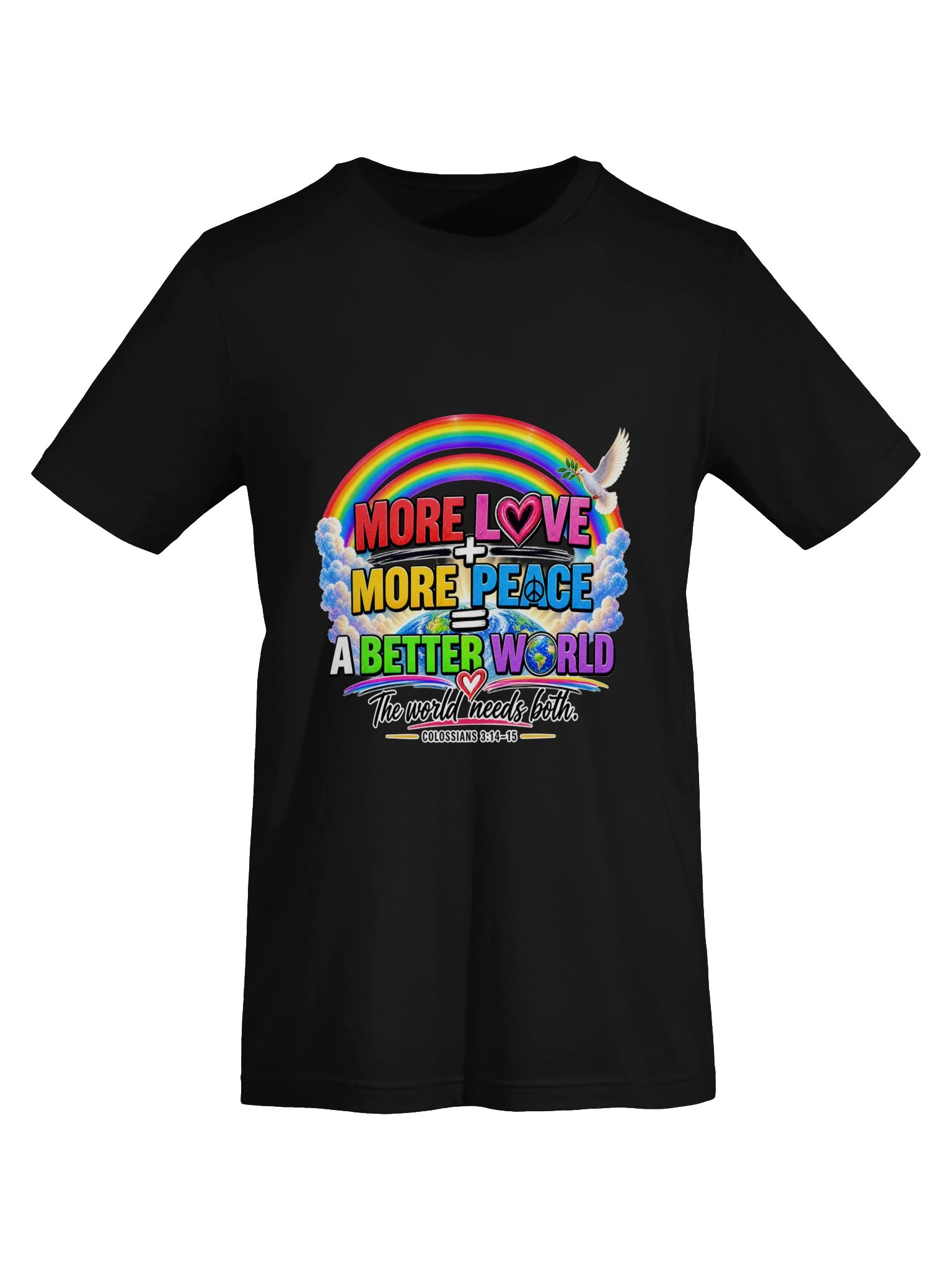 MORE LOVE + MORE PEACE = A BETTER WORLD 🌎❤️☮️ product image (28)