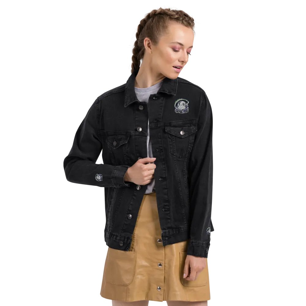 Save Me: A Plea from Planet Earth Denim Jacket 🌍 product image (2)
