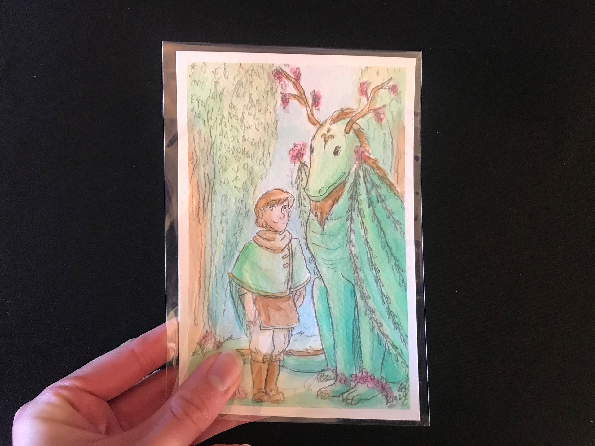Elemental Dragons Original Watercolors product image (4)