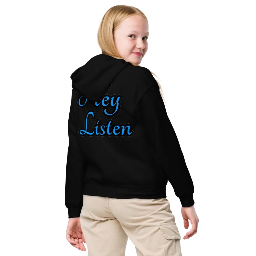 ZKOT Hey Listen Youth Hoodie product image (6)