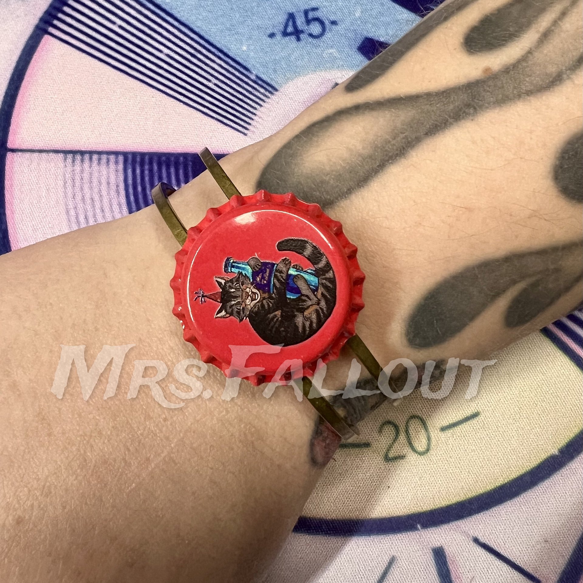 Cap Bracelet (Antique Brass Finish) product image (4)