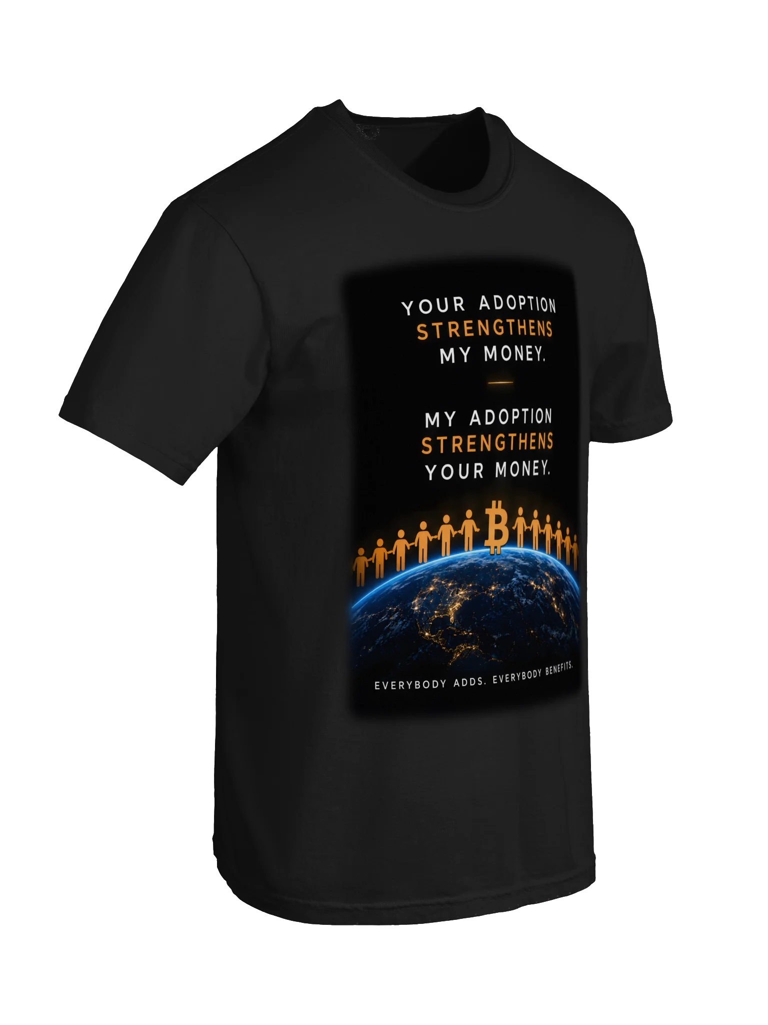 Adoption Strength Shirt (Black) product image (10)