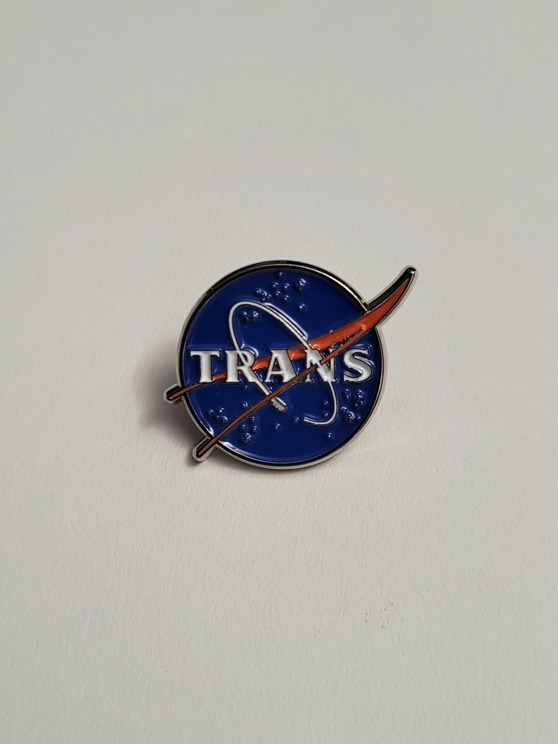 TRANS Meatball Enamel Pin product image (1)