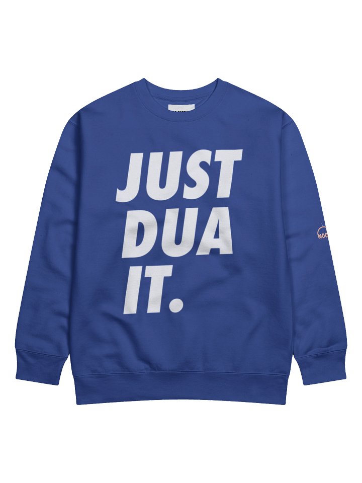 NOOR 'Just Dua It' Cotton Heritage Crew Sweatshirt product image (1)