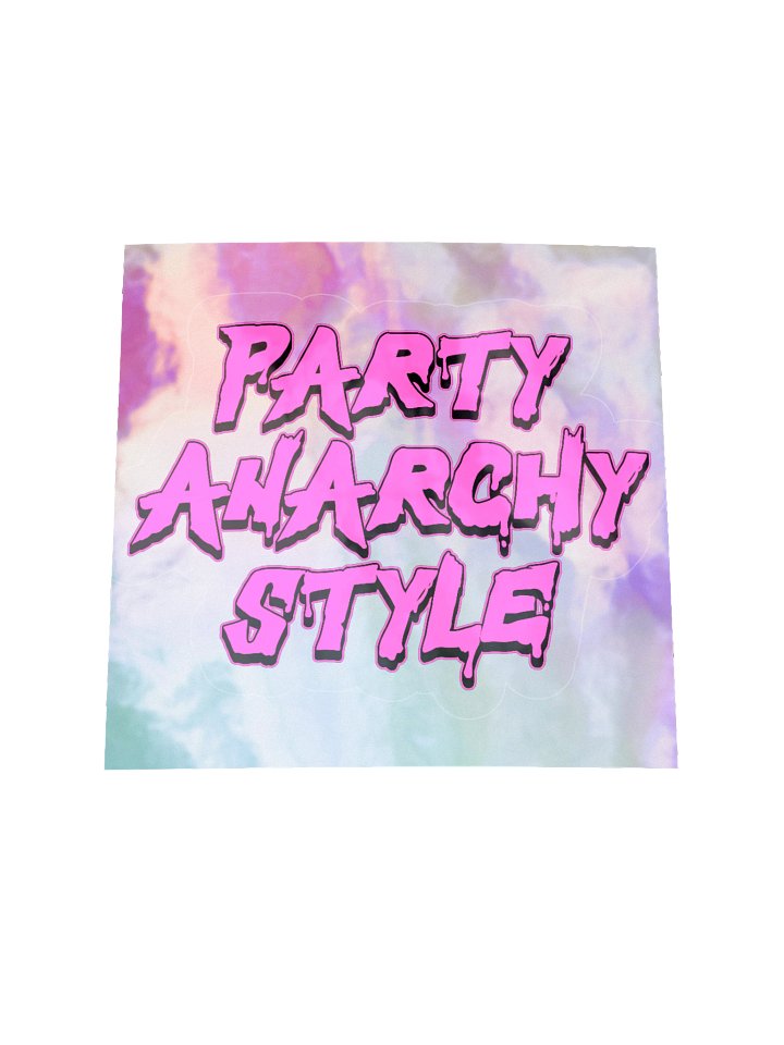 PARTY ANARCHY STICKER product image (2)