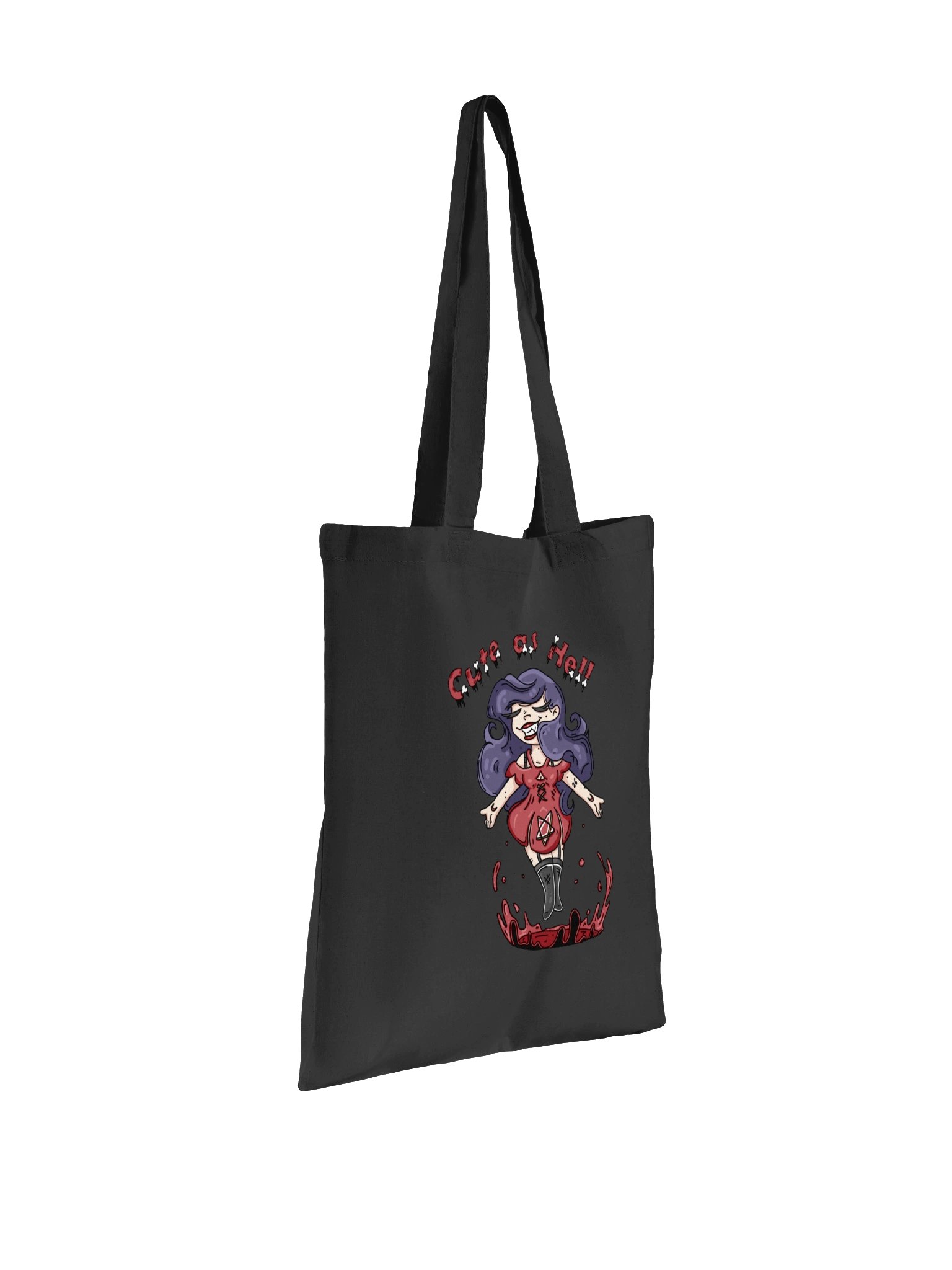 Cute As Hell Tote Bag product image (26)