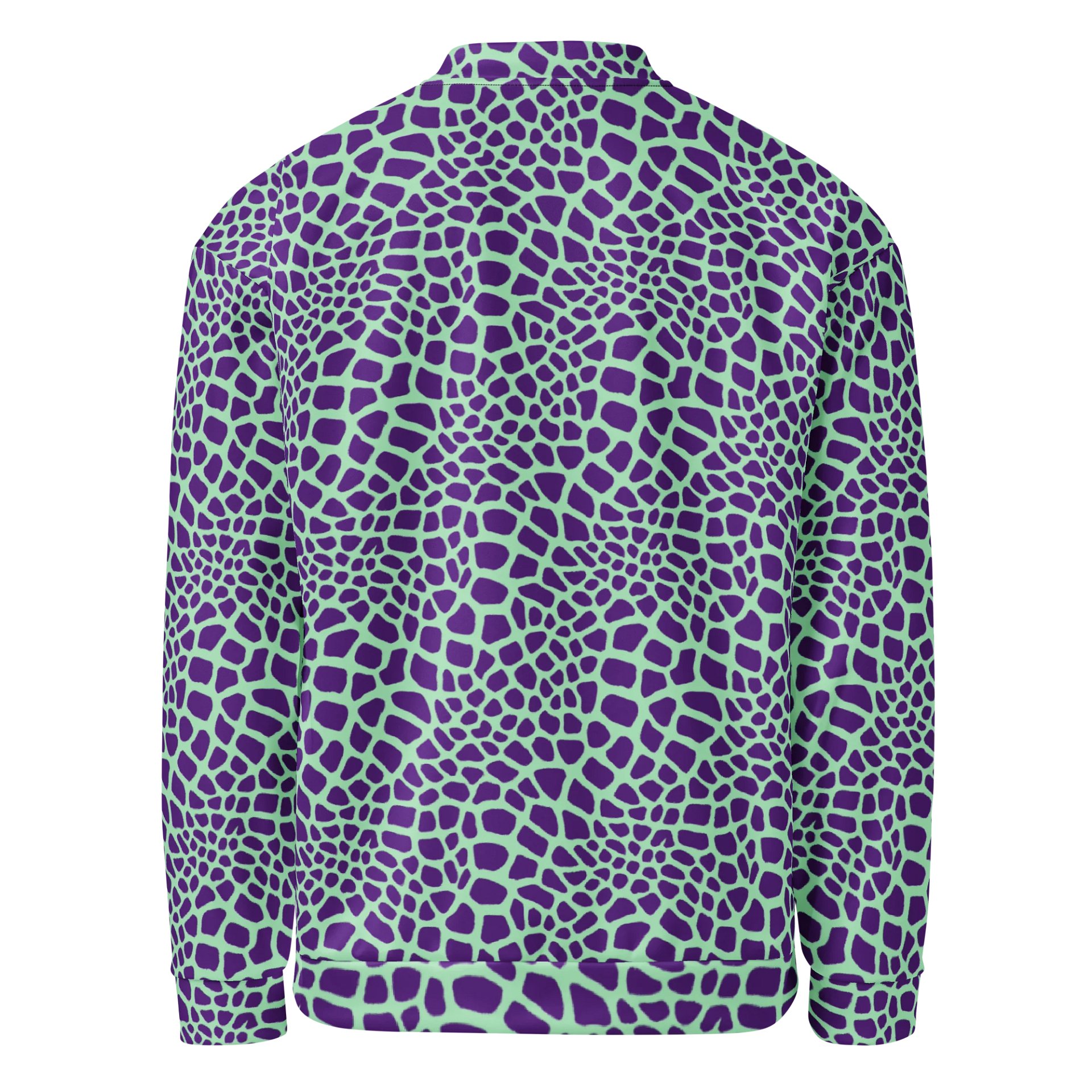 Green Giraffe Bomber Jacket product image (2)