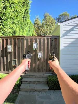 Like my Akimbo Training??? #airsoft #notreal 