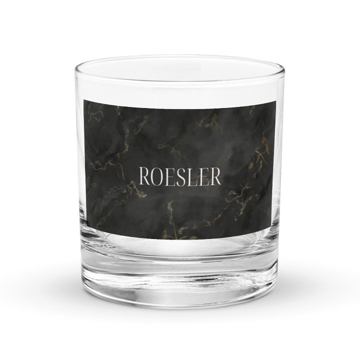 Marbled Elegance Rocks Glass product image (1)