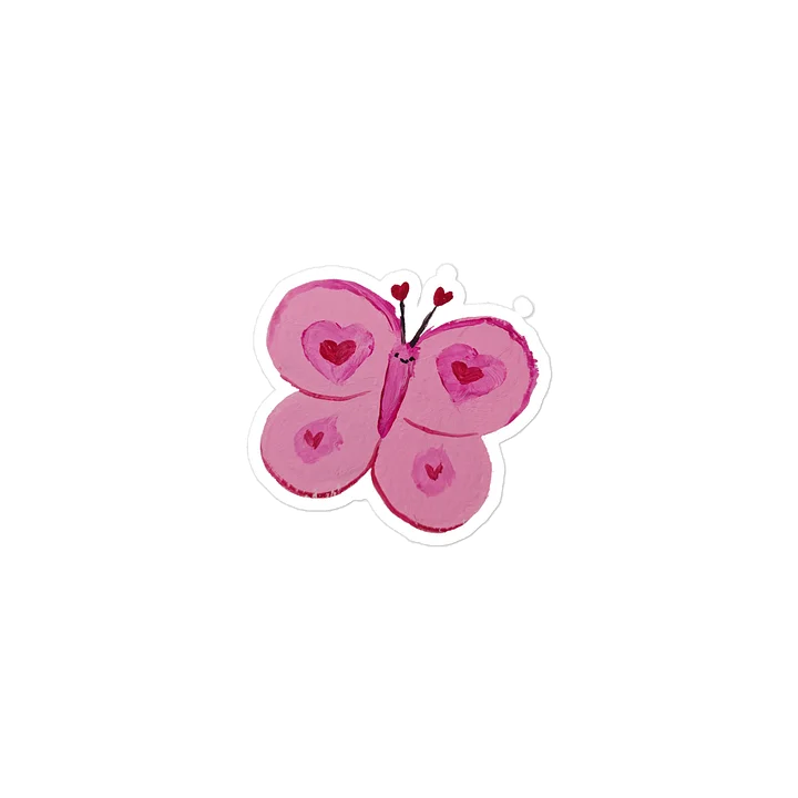 Sticky Bugs - Pink Hearts Butterfly product image (2)