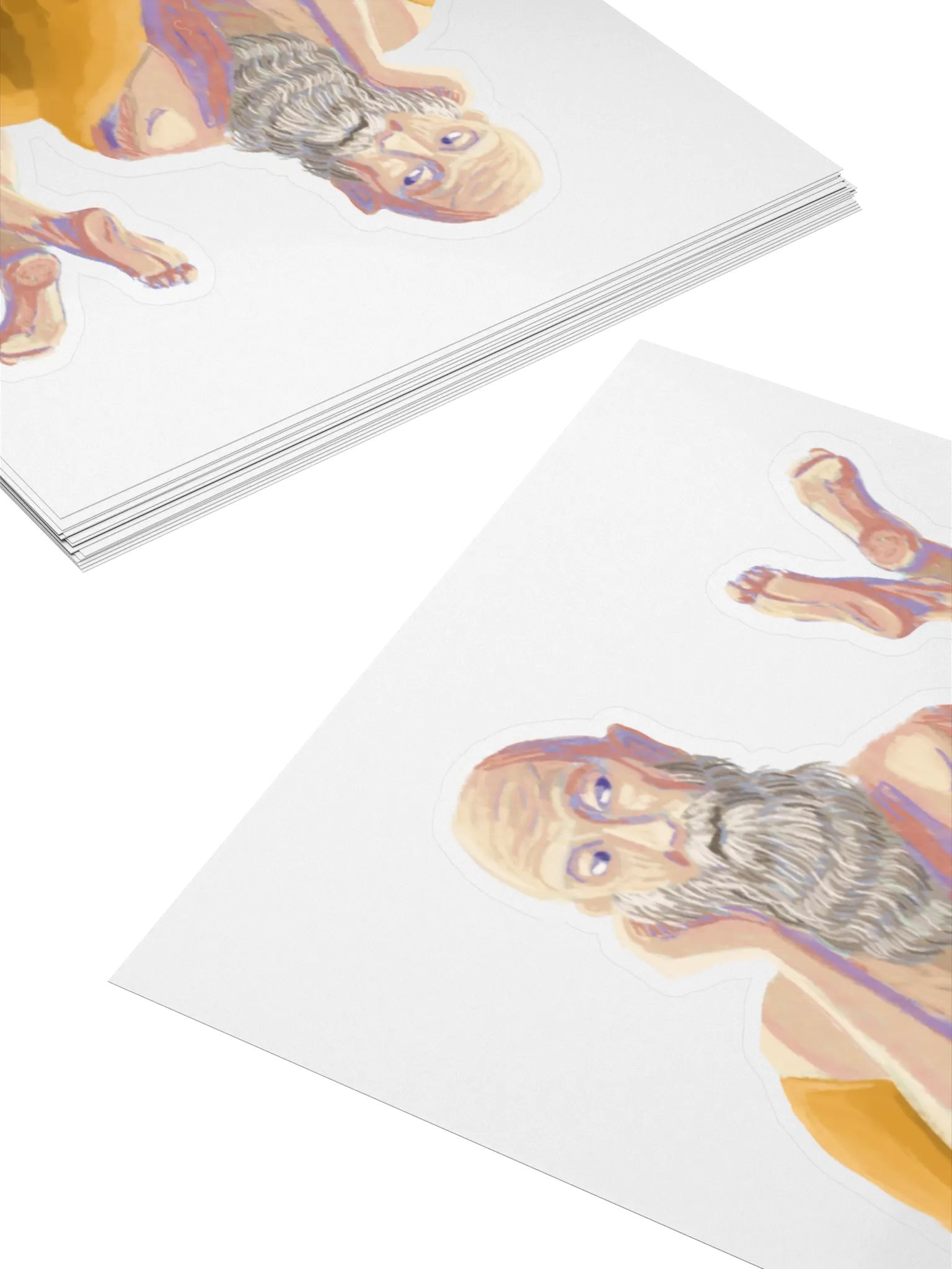 Sultry Wizard Pinup Sticker (1) product image (4)