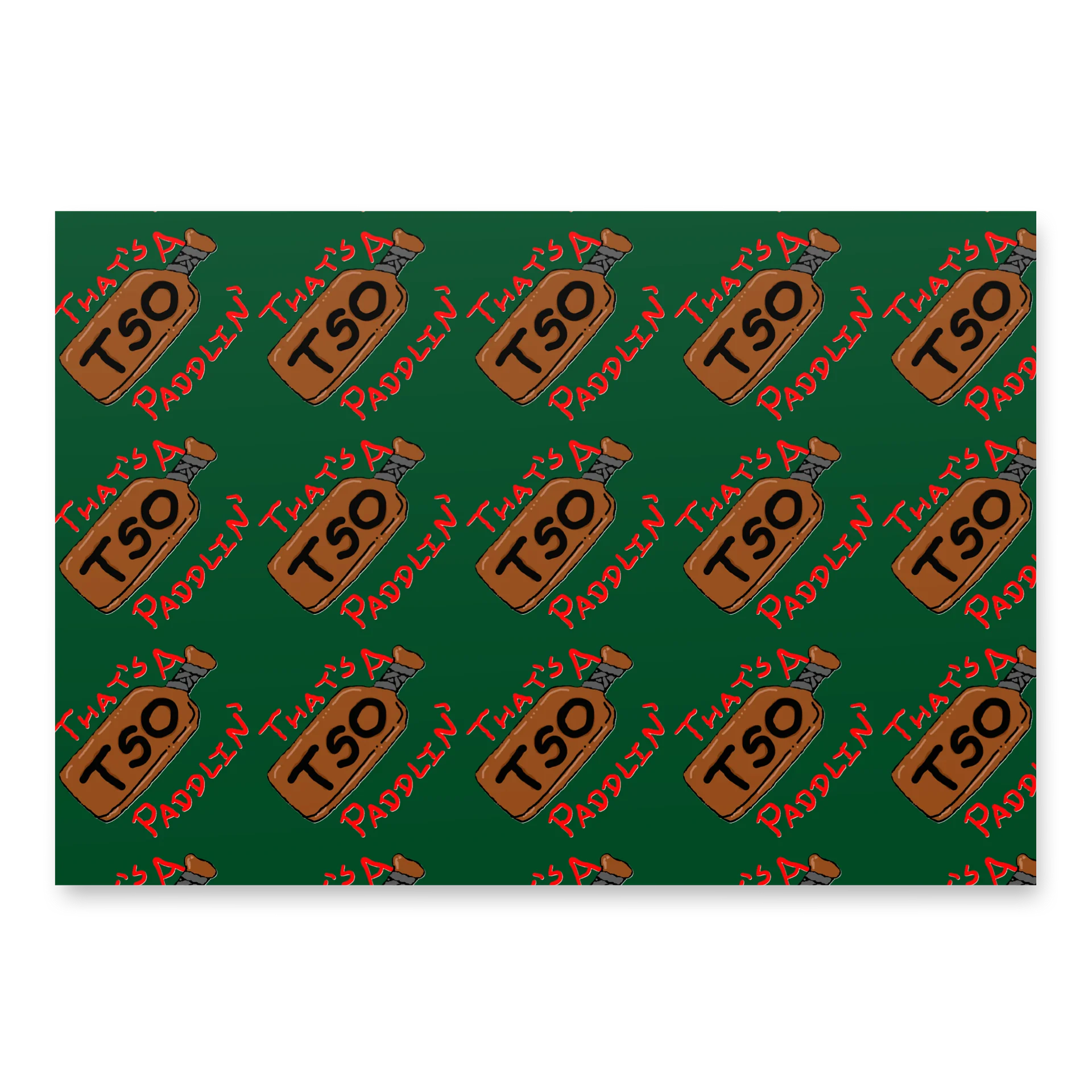 TheSideOrder Logo Pattern Wrapping Paper Sheets product image (3)