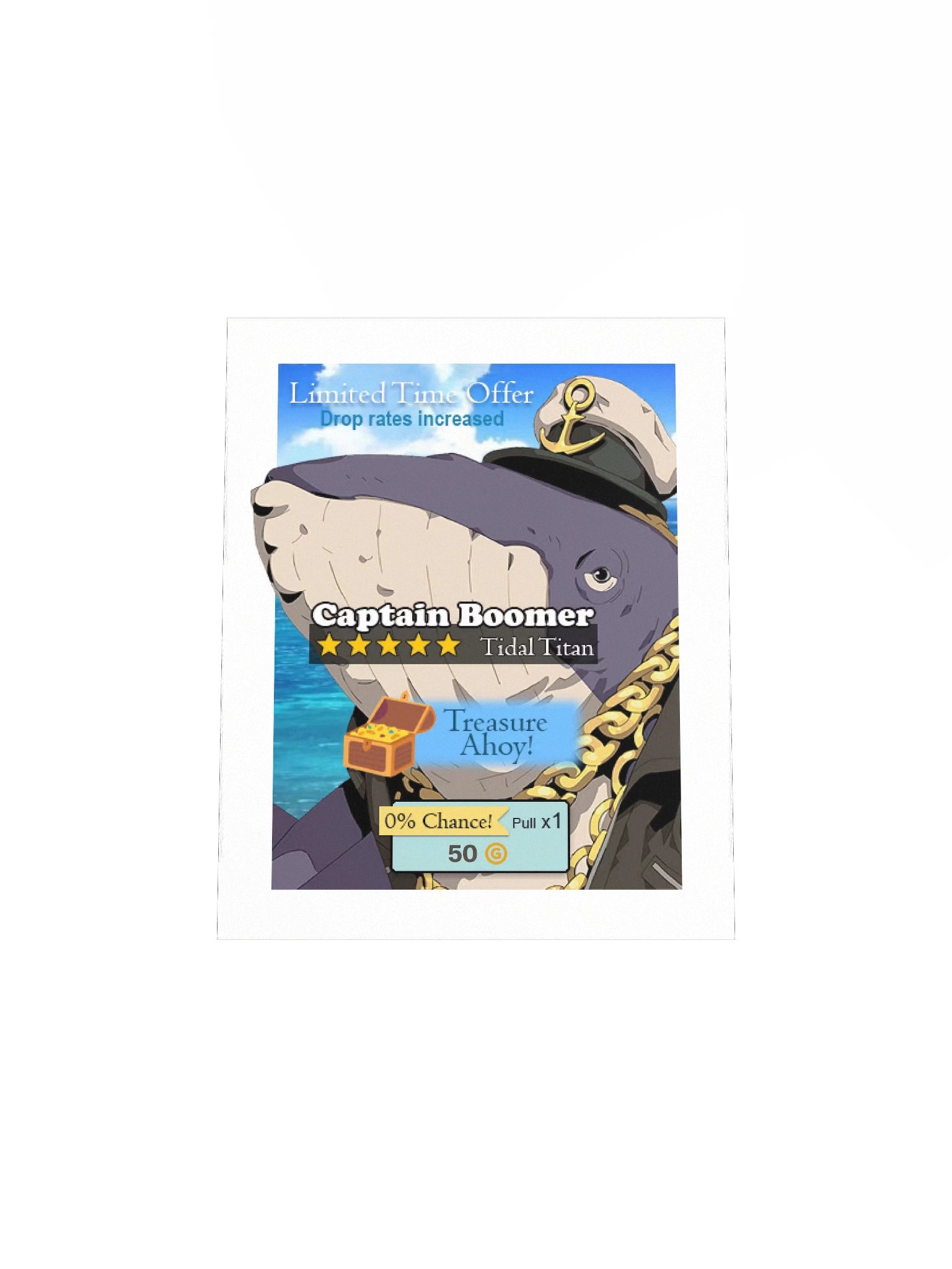 Captain Boomer Gacha Poster product image (17)
