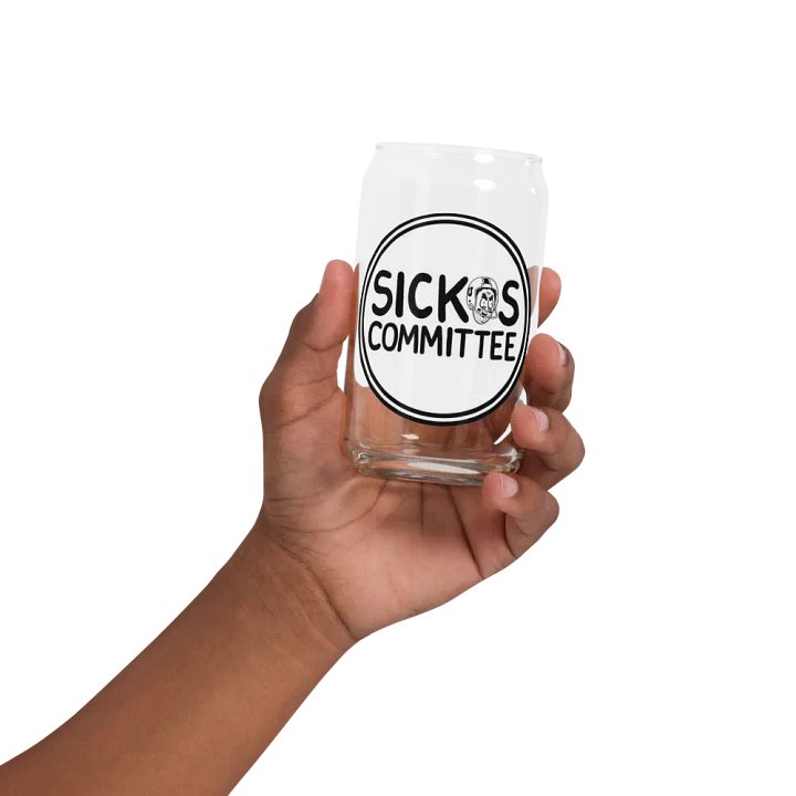 Sickos Committee Logo 16 oz Glass product image (32)