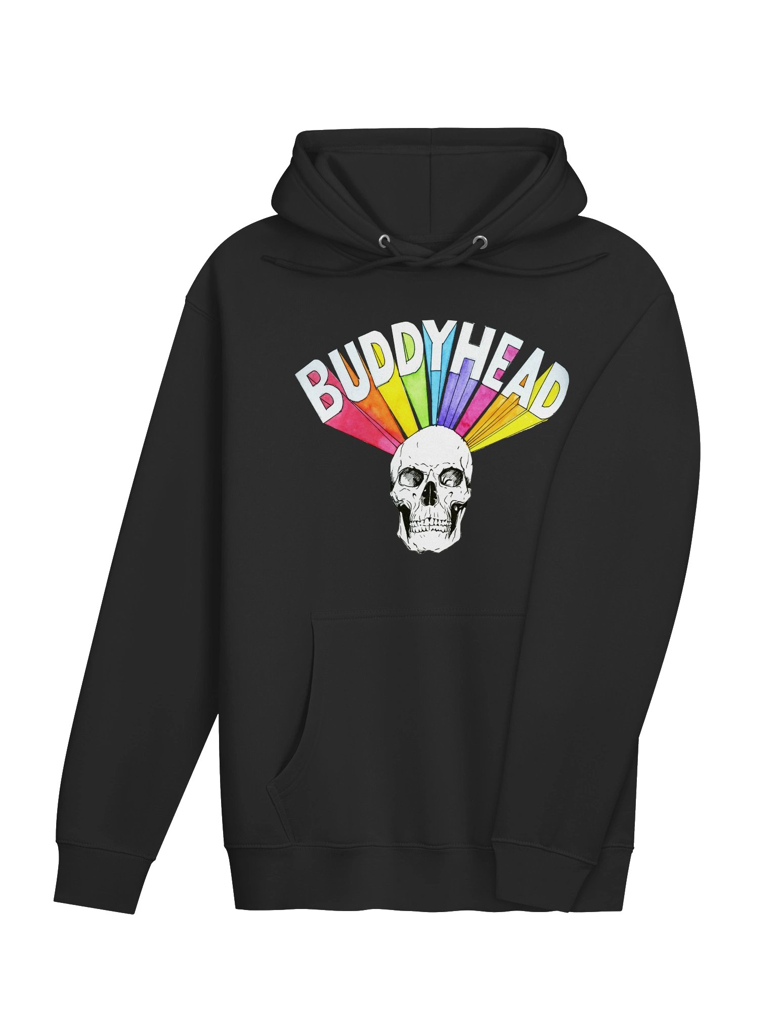 Rainbow Skull hoodie product image (4)