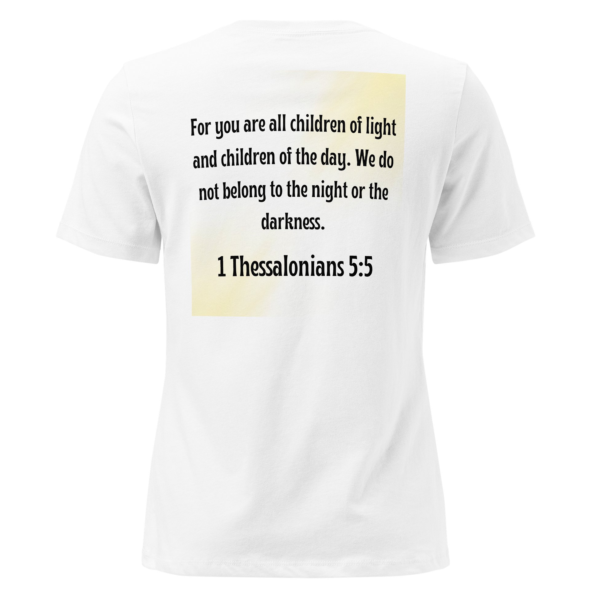 Light Scripture - wearable meditation - Women’s Super Soft T 🌹 product image (2)