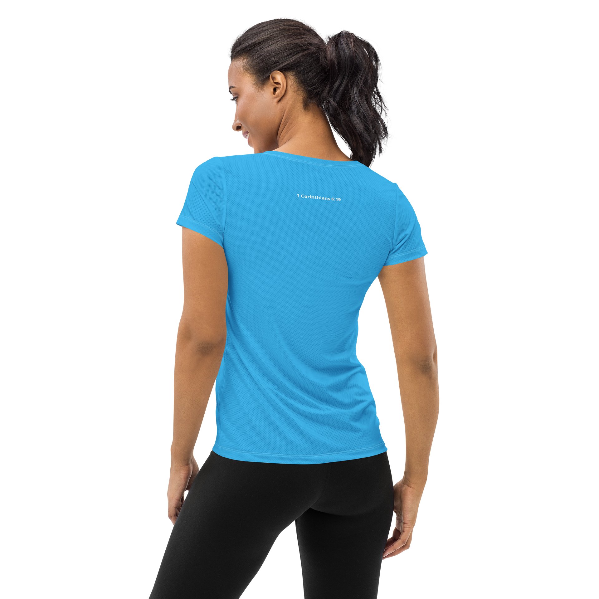 His House Womens Performance T-Shirt - Sky Blue product image (2)