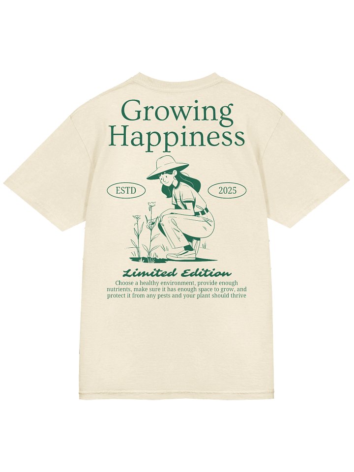 Growing Happiness - T-Shirt product image (1)