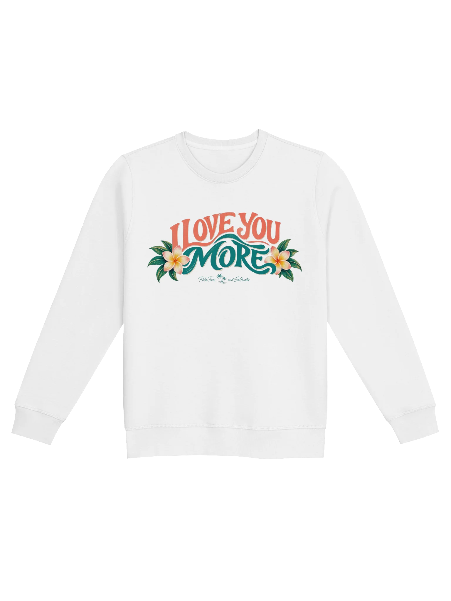 I Love You More | Unisex Organic Sweatshirt product image (2)