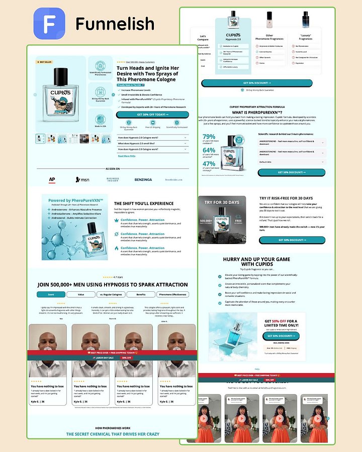 Cupid Fragrances Funnel | Funnelish product image (1)