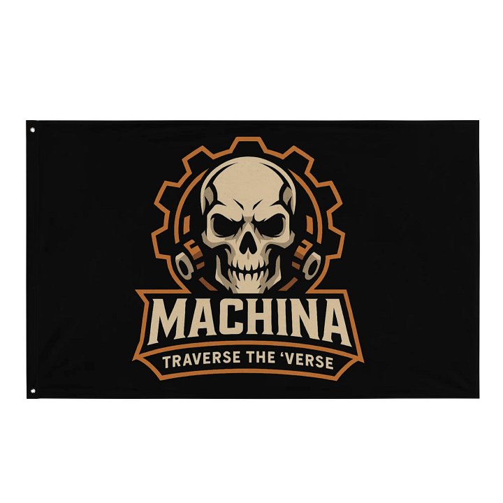 OG Logo Machina Org Flag – Be the Machine. Display the Power. product image (1)