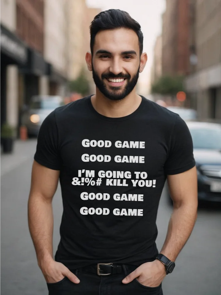 Funny Hockey T-Shirt – Good Game, I’m Going to Kill You – Beer League Hockey Shirt for Men – Gift for Hockey Players & Chirpers product image (2)