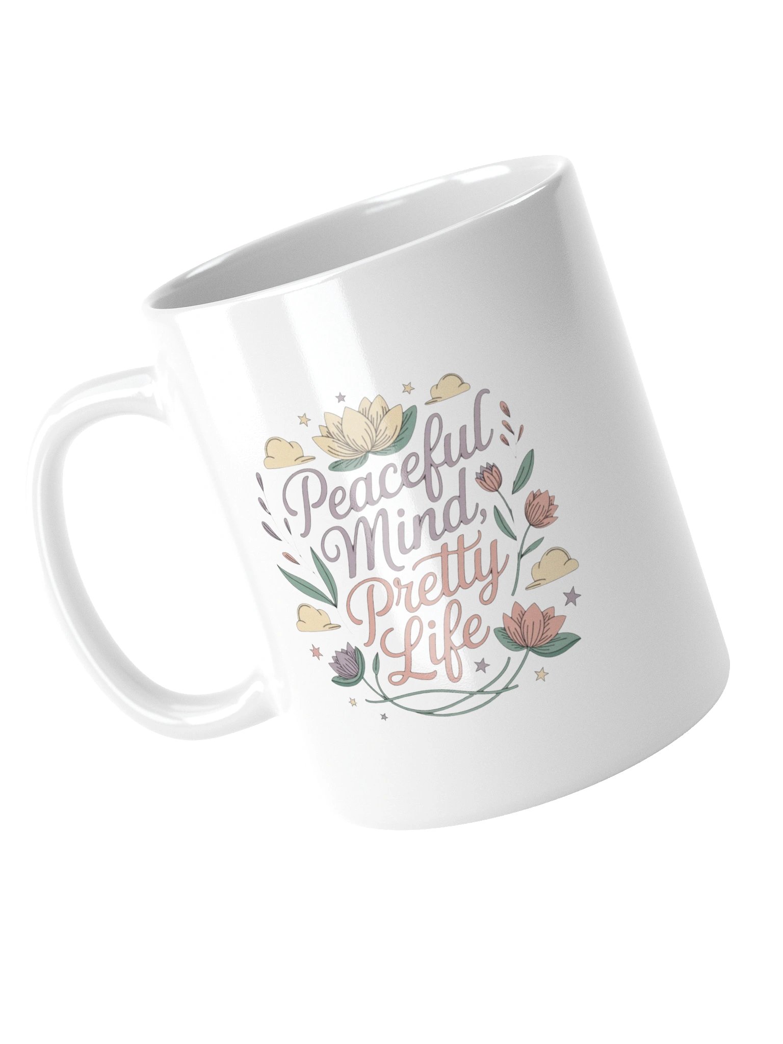 Peaceful Mind Pretty Life Coffee Mug product image (5)