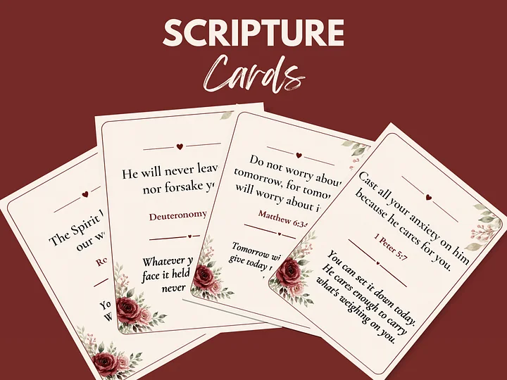 Whisper With God : 30 scriptures cards product image (2)