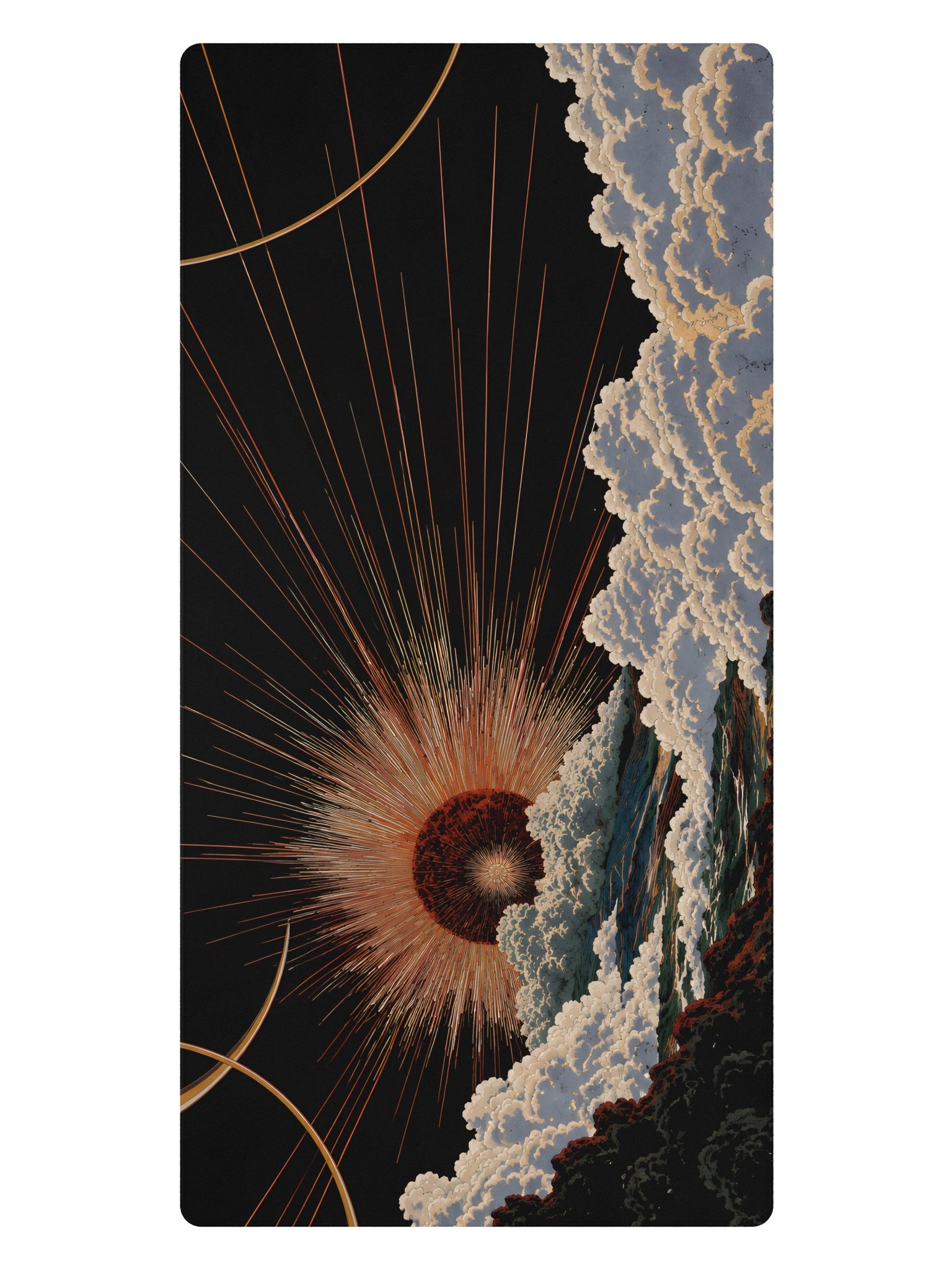 Celestial Dawn | OniDeskt Mouse Pad product image (2)