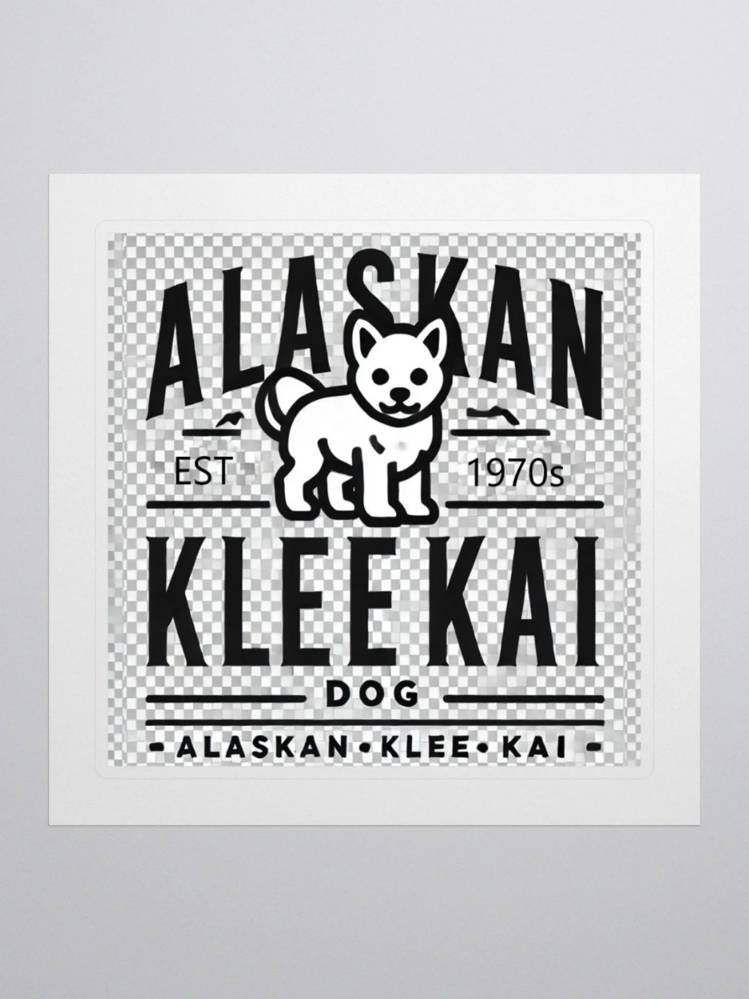 Alaskan Klee Kai Stickers product image (2)