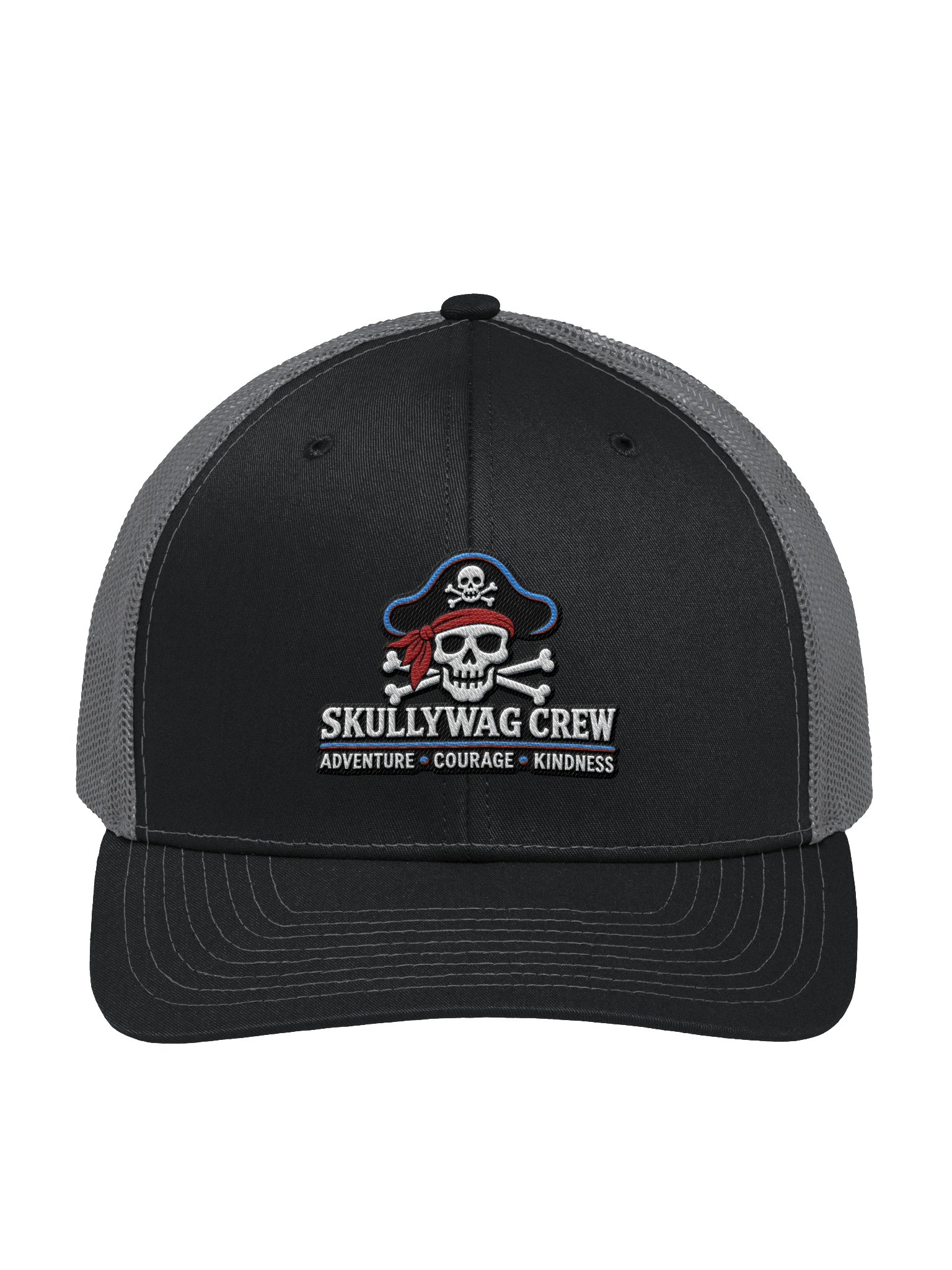 Captain Skully Trucker Cap product image (2)