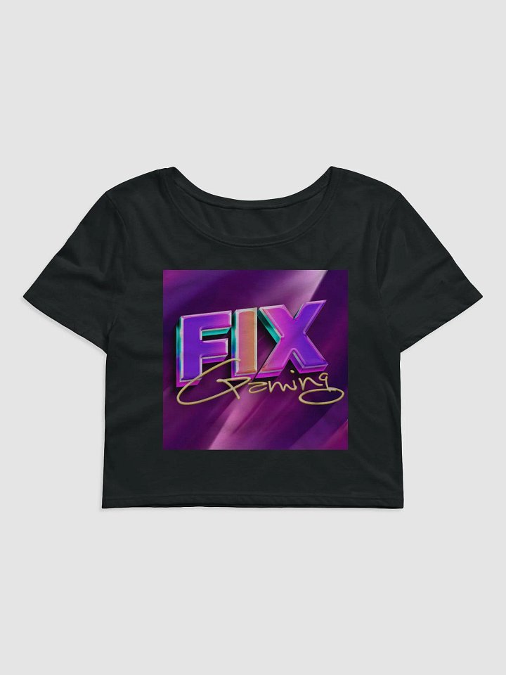 Neon FIX Gaming Crop Tee product image (1)