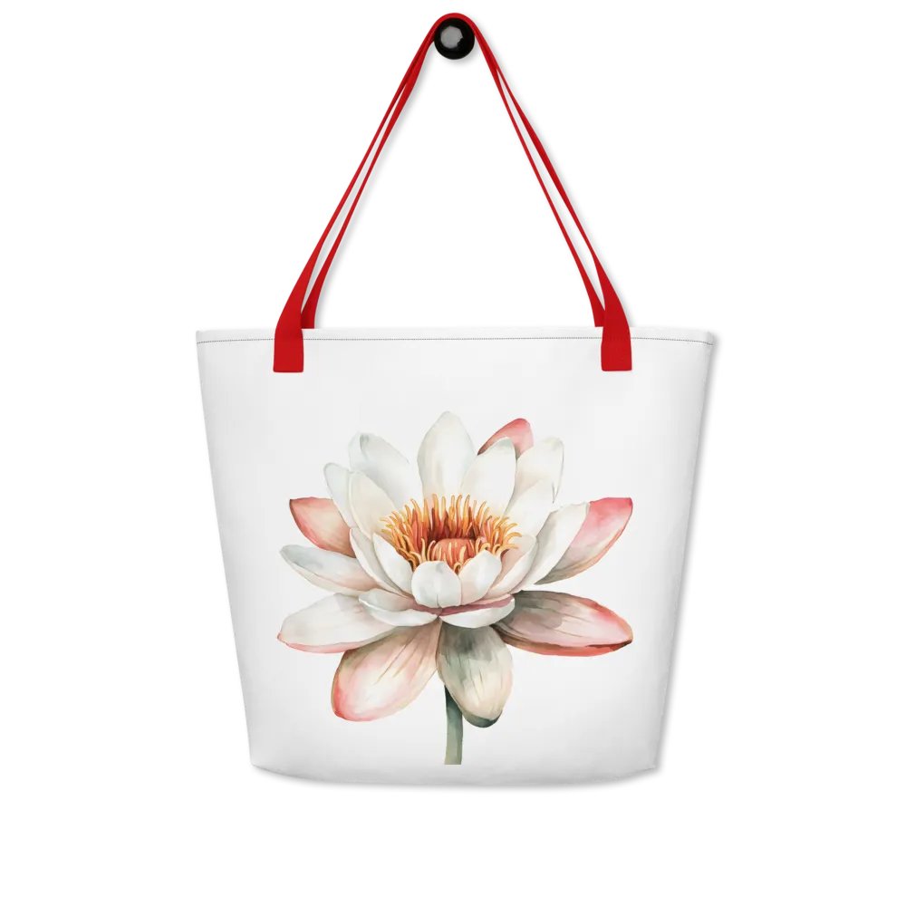 Water Lily Blooms All-Over Tote Bag product image (4)
