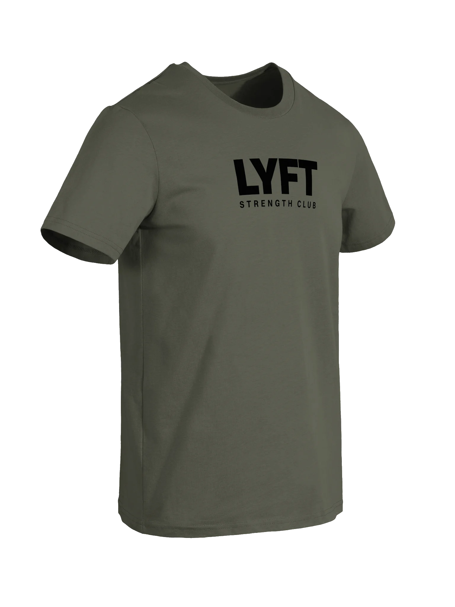 LYFT Strength Club - Stanley/Stella Organic Cotton T-Shirt (Green/Black) product image (6)