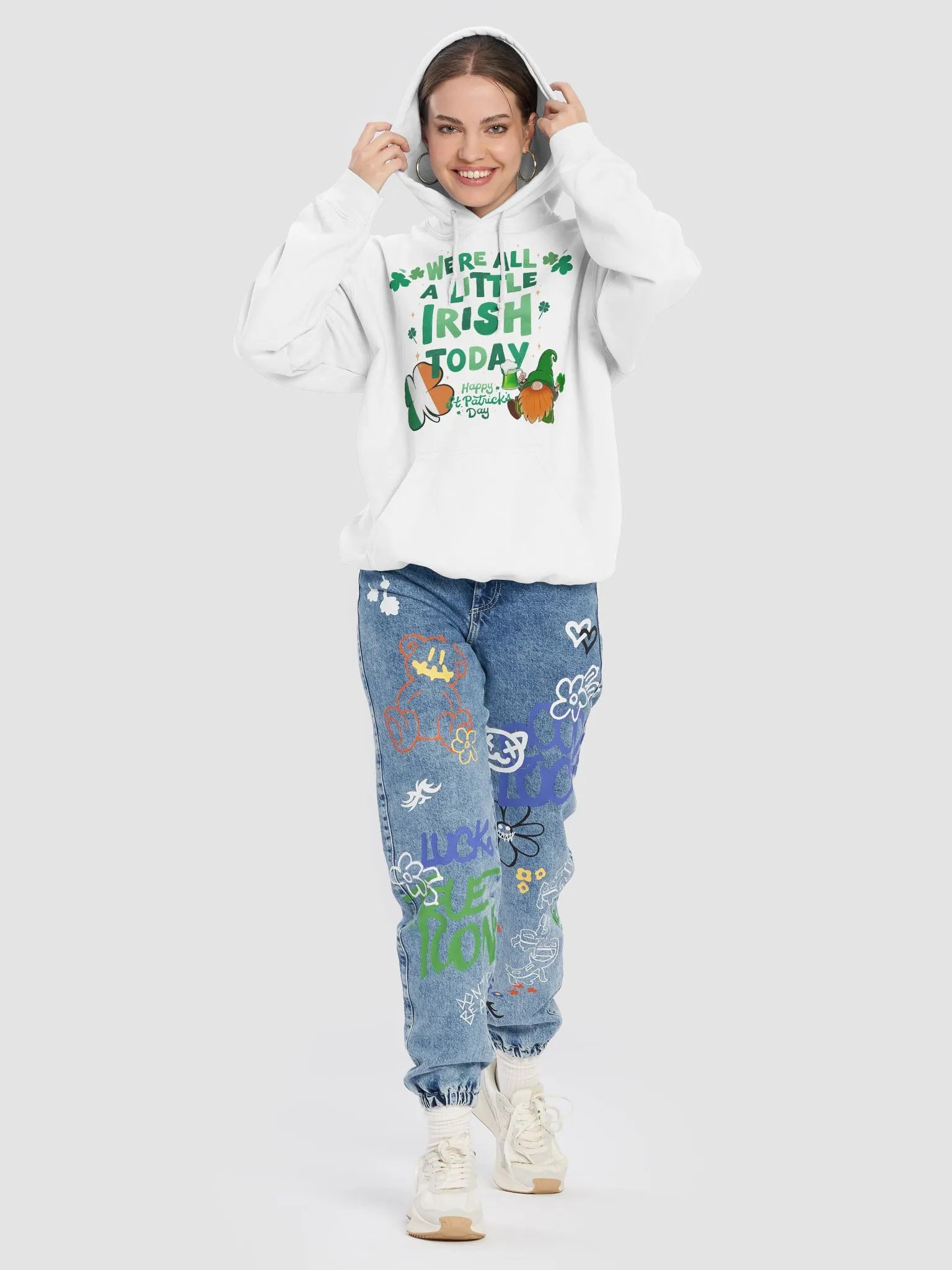 Irish Gnome Celebration Hoodie product image (1)