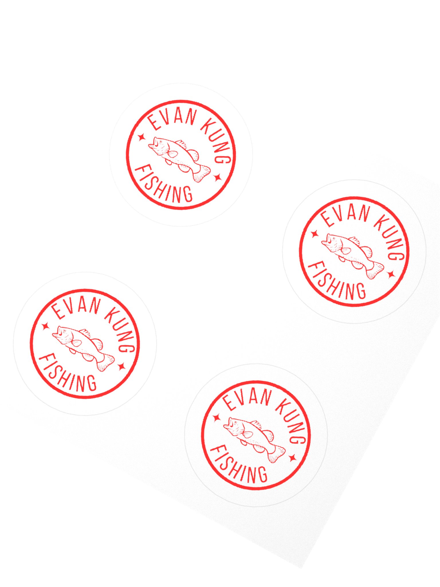 Evan Kung Logo Stickers product image (2)