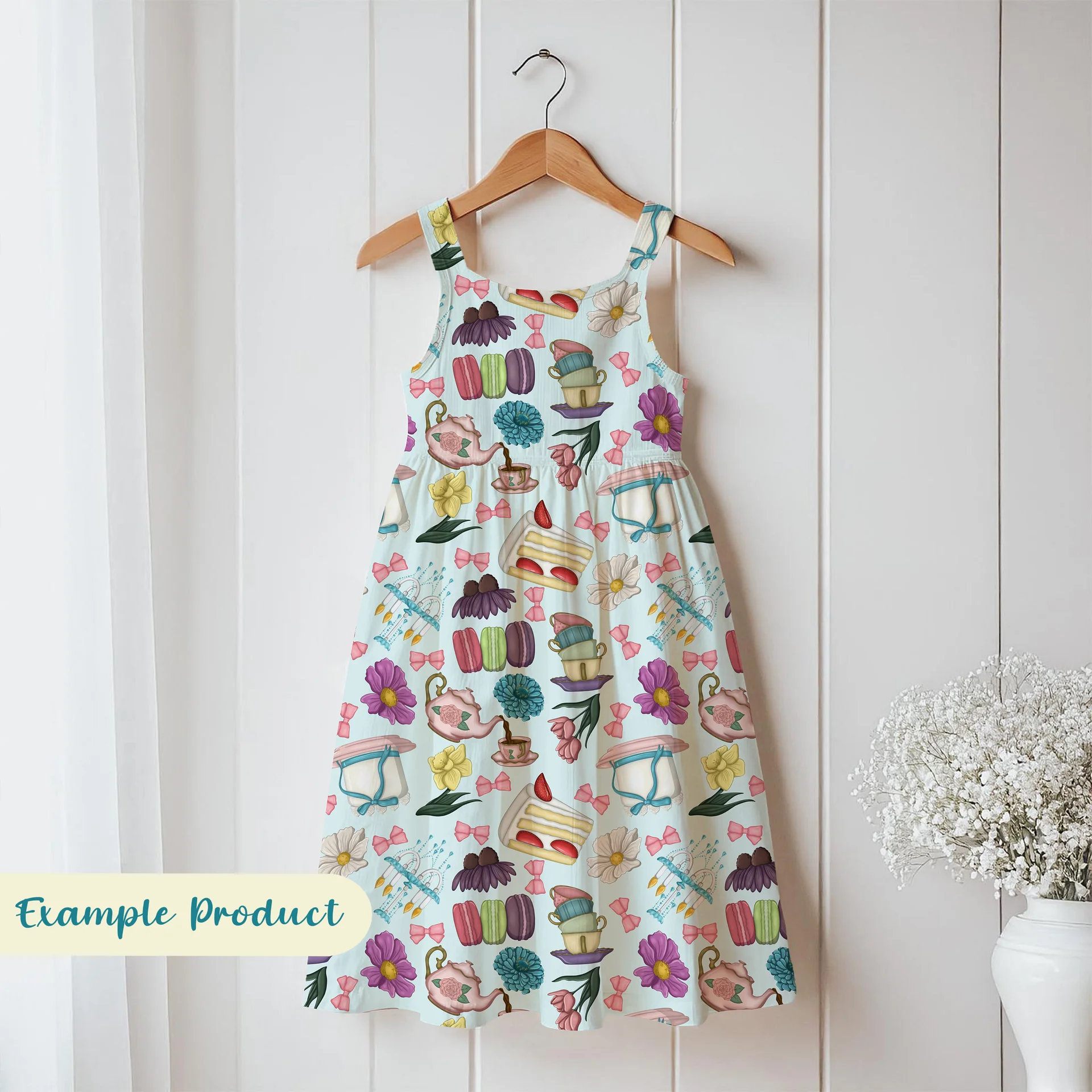 Graden Tea Party Seamless Pattern product image (5)
