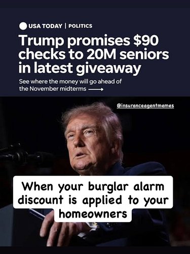 You might be able to buy one sack of groceries with all that money #insuranceagentmemes #discounts #sales #workmemes