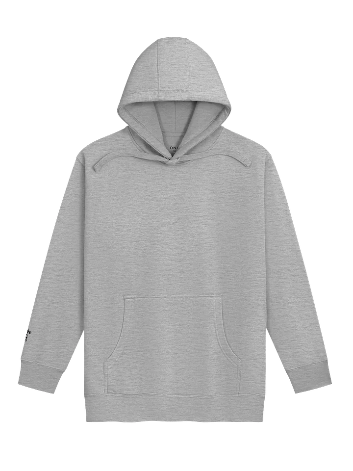 ONE KING Crusader Silhouette Premium Soft Blend Hoodie with embroidered sleeve logo product image (2)