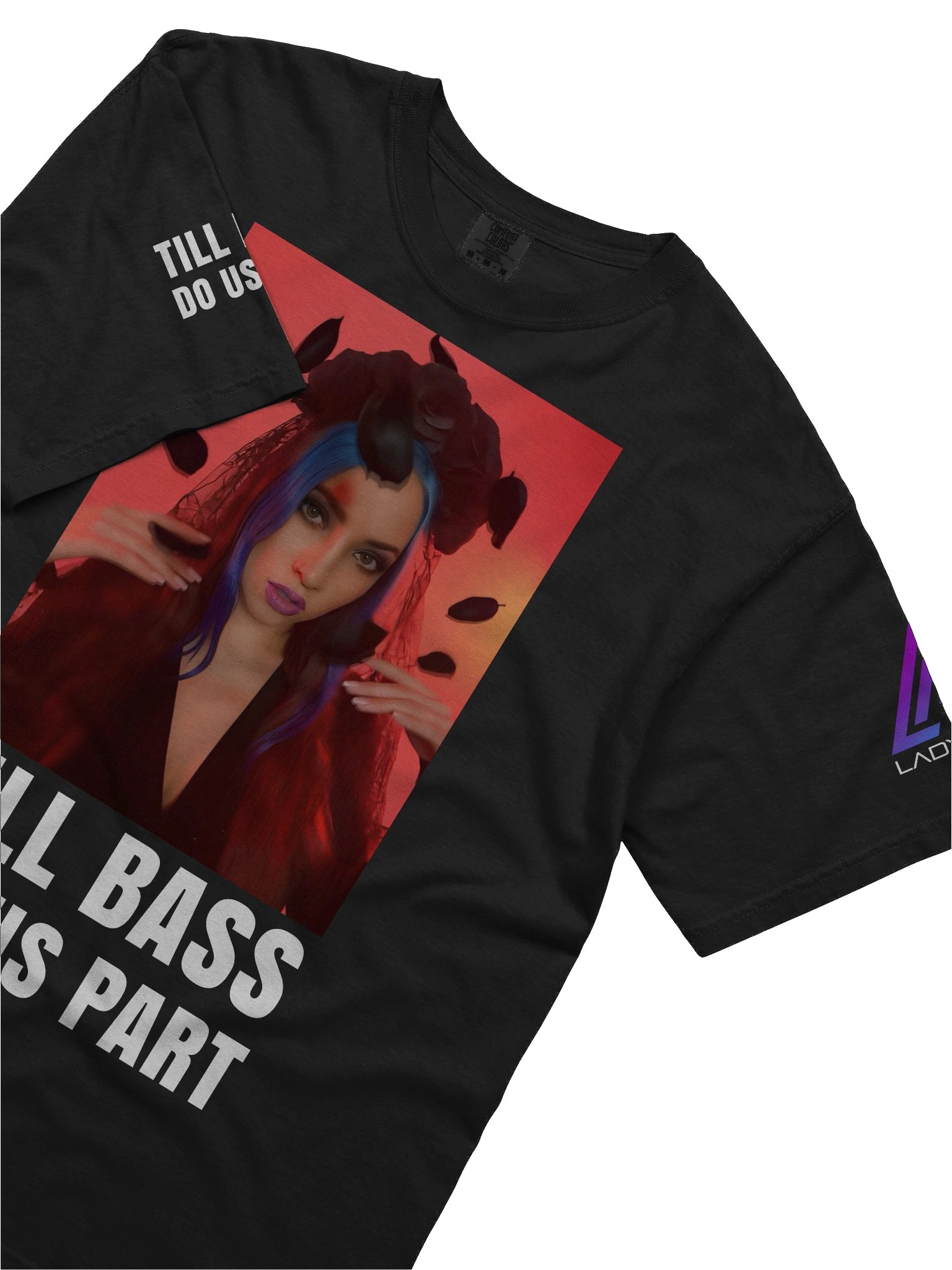 Till Bass Do Us Part – Official Lady Ree Merch Tee product image (5)