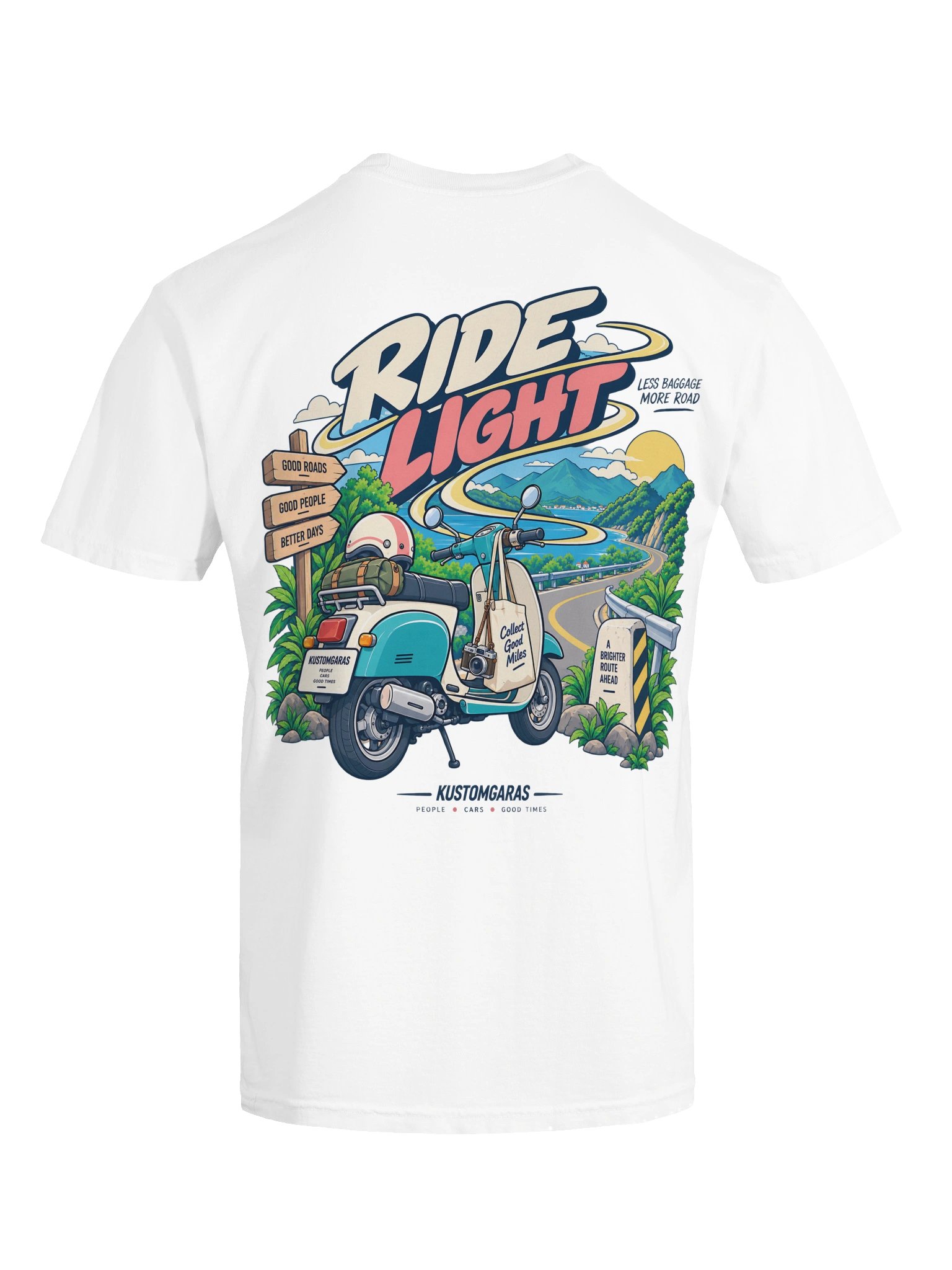 Ride Light Kustom Garas T-Shirt product image (7)