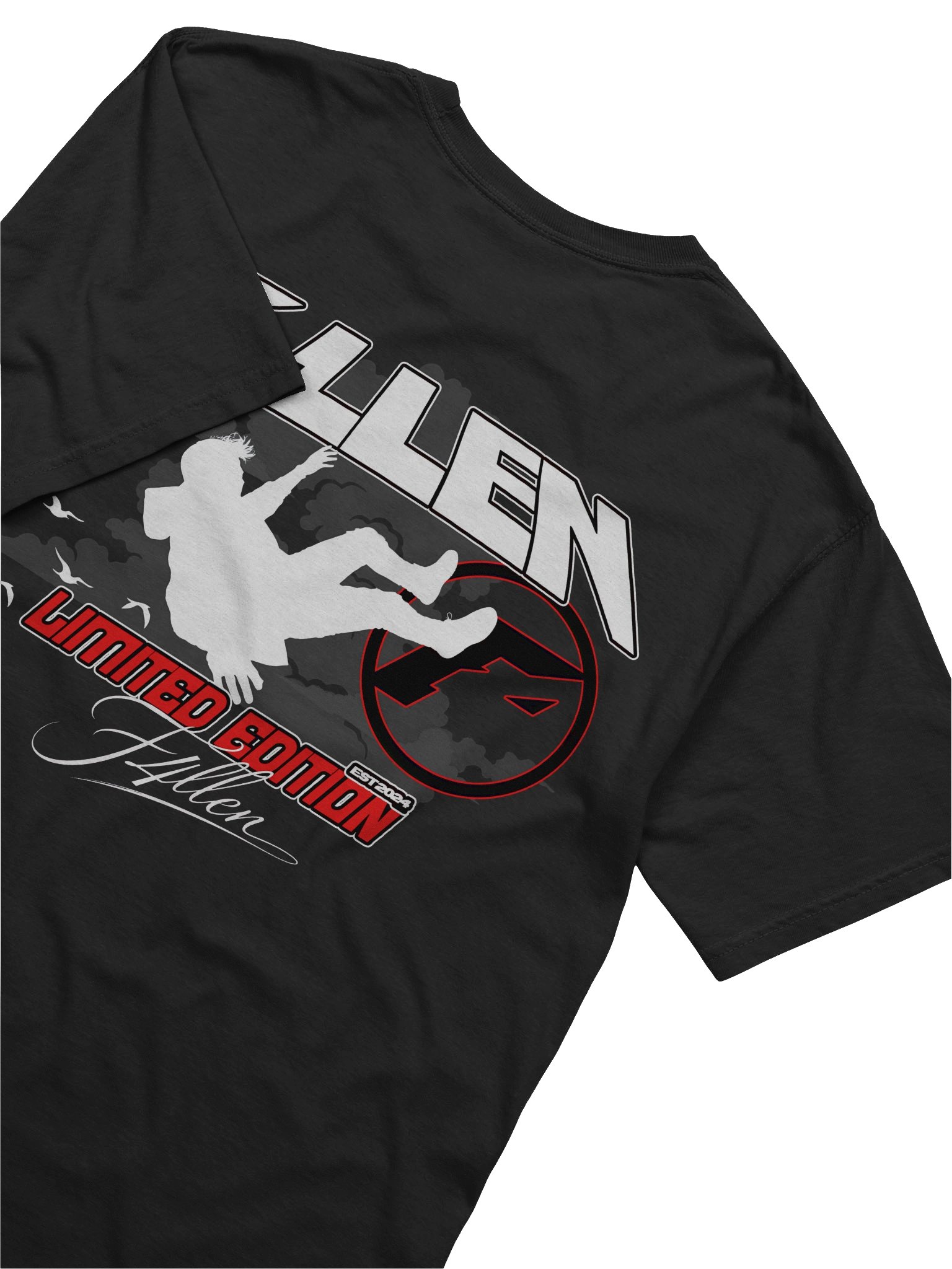 Limited Edition Freefall T-shirt [ Black ] product image (4)