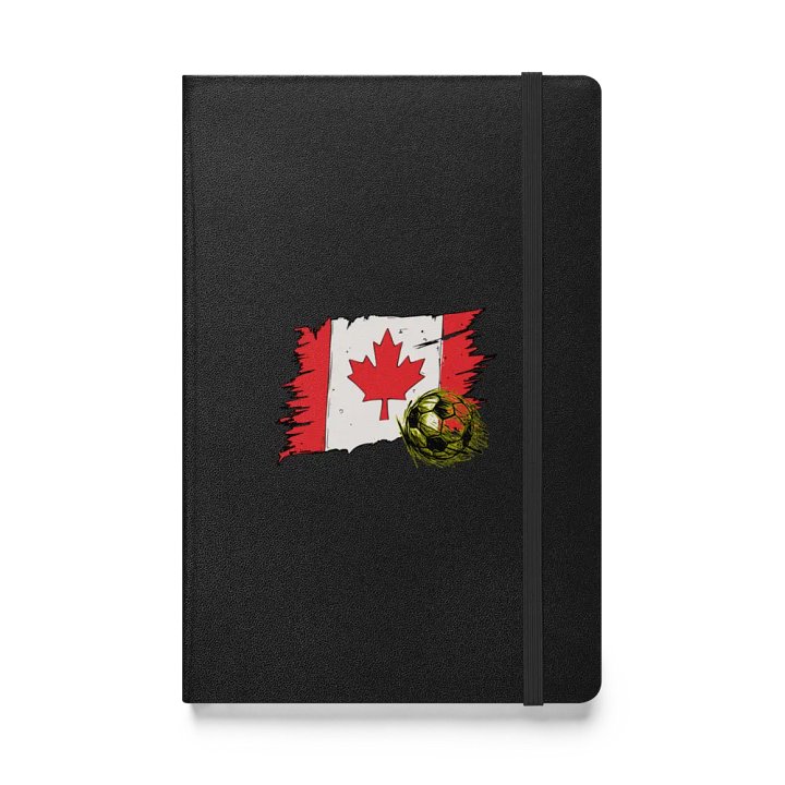 Canada Flag Soccer Football Notebook product image (1)