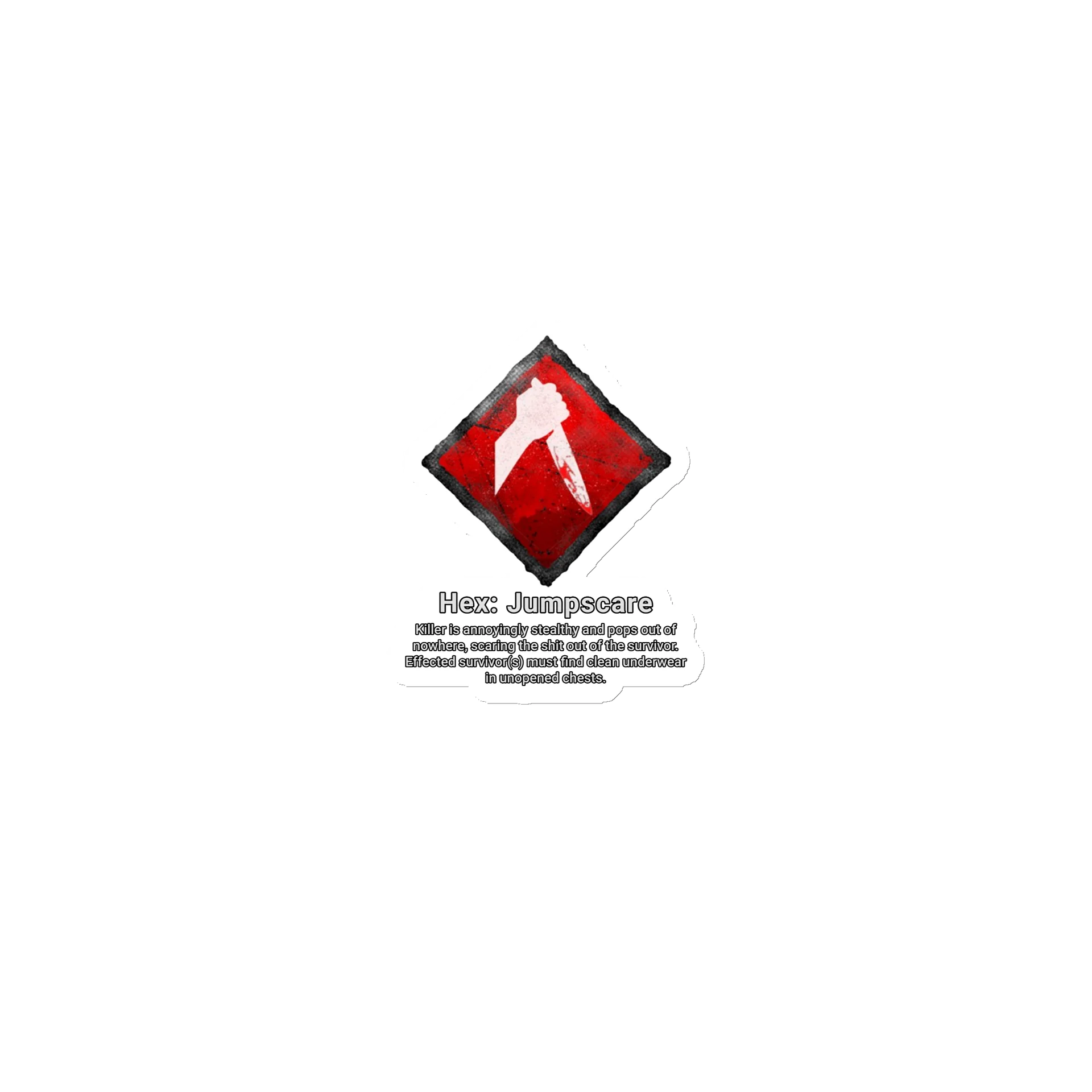 DbD Fun: Hex Jumpscare Magnet product image (1)