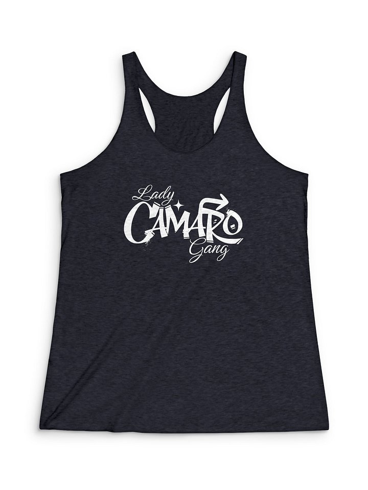 Racerback Tank Camaro Girl product image (1)