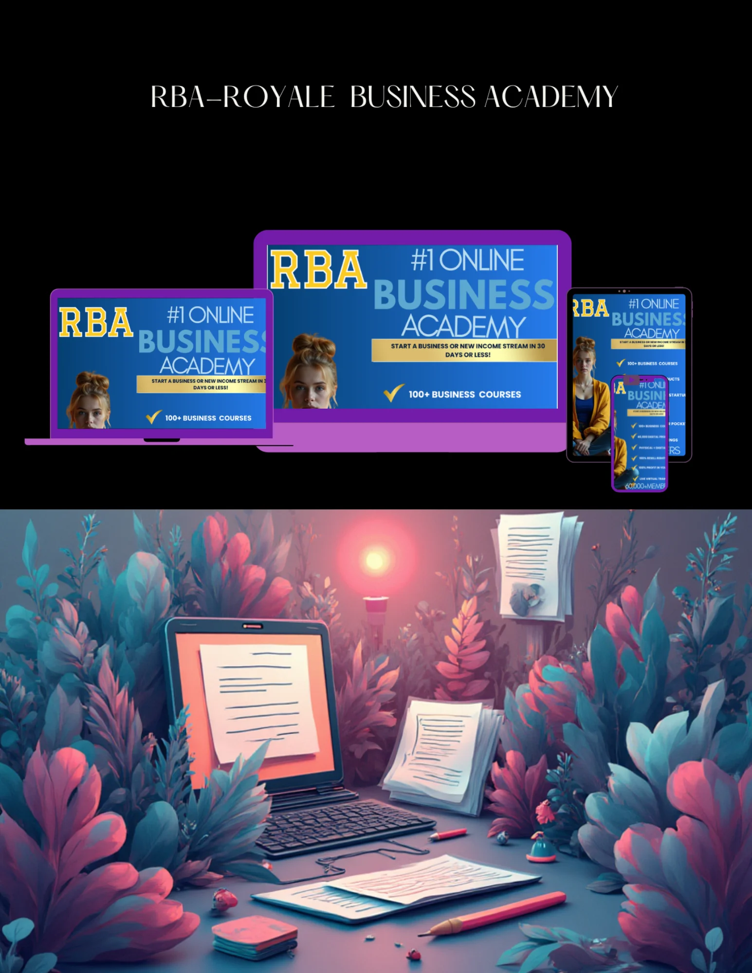 ROYALE BUSINESS ACADEMY-ONE TIME PAYMENT UNLIMITED ACCESS product image (1)