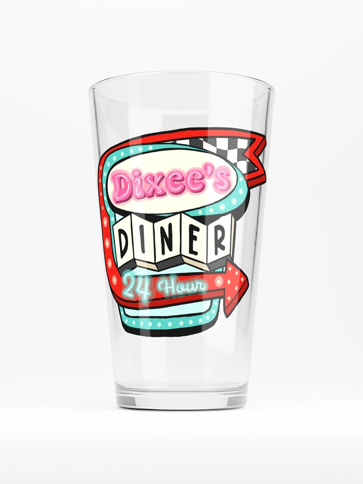 Dixee's Diner Pint Glass product image (2)